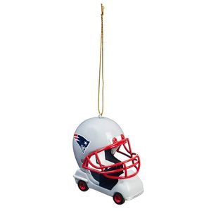New England Patriots 4" Field Cart Ornament